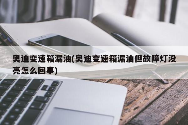 奥迪变速箱漏油(奥迪变速箱漏油但故障灯没亮怎么回事)